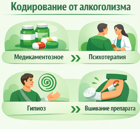кодирование от алкоголизма в Зверево Санати
